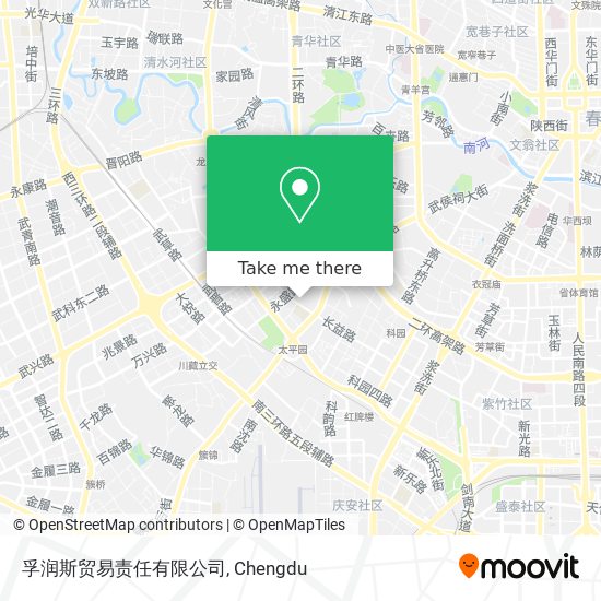 孚润斯贸易责任有限公司 map
