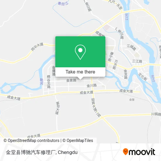 金堂县博驰汽车修理厂 map