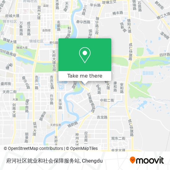 府河社区就业和社会保障服务站 map