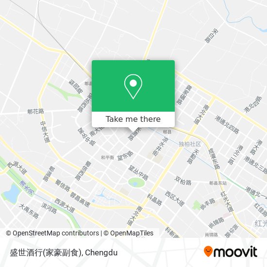 盛世酒行(家豪副食) map