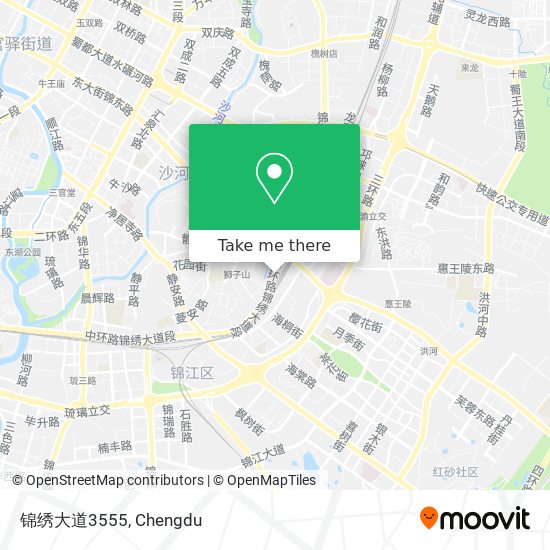 锦绣大道3555 map