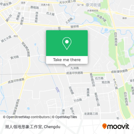 潮人领地形象工作室 map