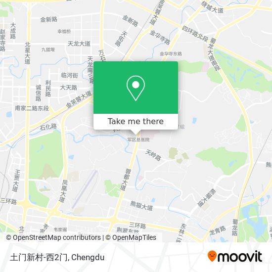 土门新村-西2门 map