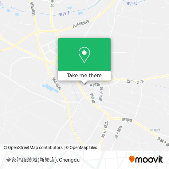 全家福服装城(新繁店) map