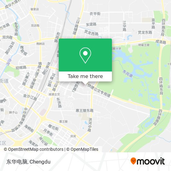东华电脑 map