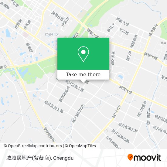 域城居地产(紫薇店) map