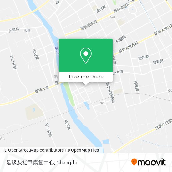 足缘灰指甲康复中心 map
