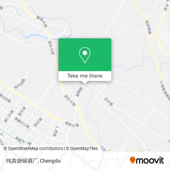 纯真烧锅酒厂 map