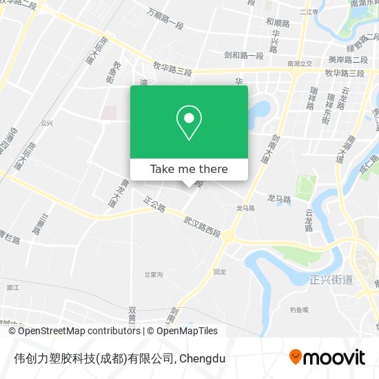 伟创力塑胶科技(成都)有限公司 map
