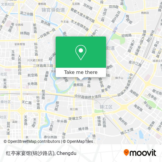 红亭家宴馆(锦沙路店) map