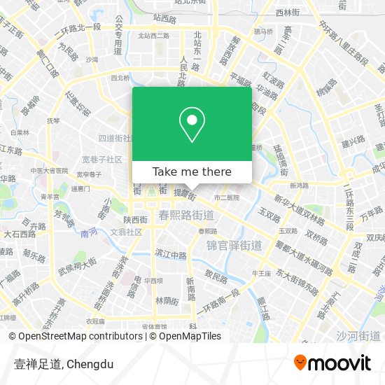 壹禅足道 map
