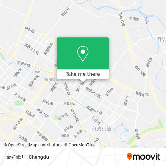金娇纸厂 map