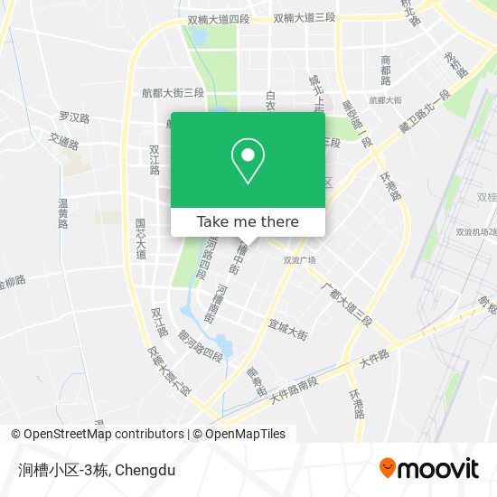 涧槽小区-3栋 map