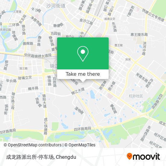 成龙路派出所-停车场 map