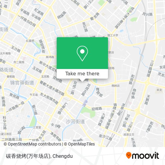 碳香烧烤(万年场店) map