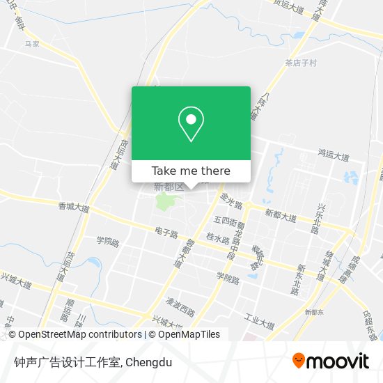 钟声广告设计工作室 map
