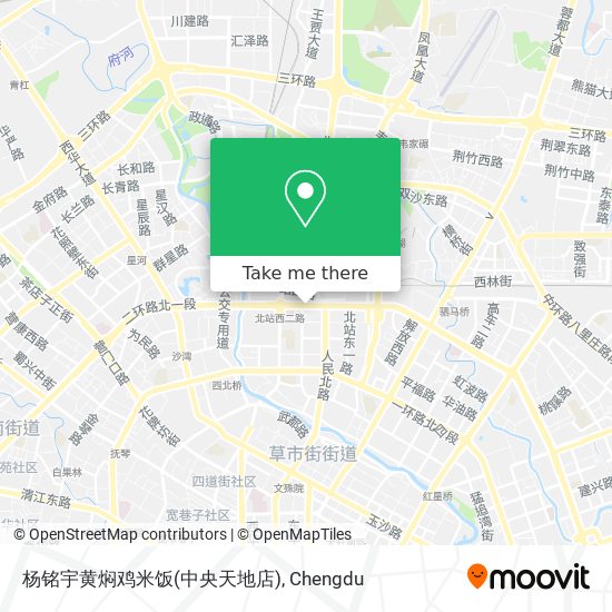 杨铭宇黄焖鸡米饭(中央天地店) map