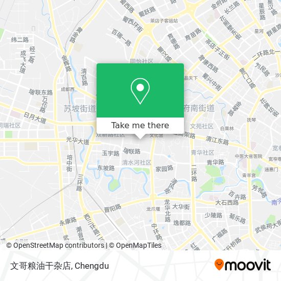 文哥粮油干杂店 map