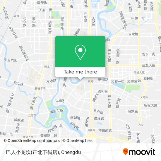 巴人小龙坎(正北下街店) map