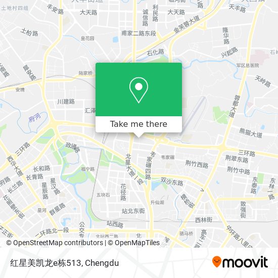 红星美凯龙e栋513 map