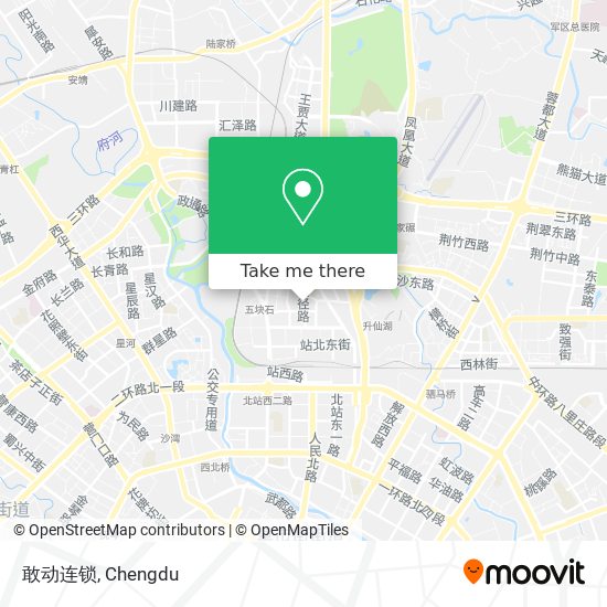 敢动连锁 map
