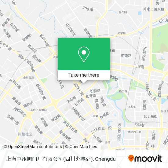 上海中压阀门厂有限公司(四川办事处) map