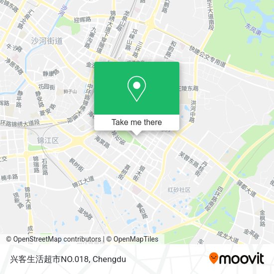 兴客生活超市NO.018 map