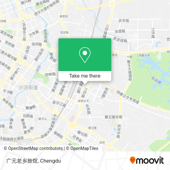 广元老乡旅馆 map