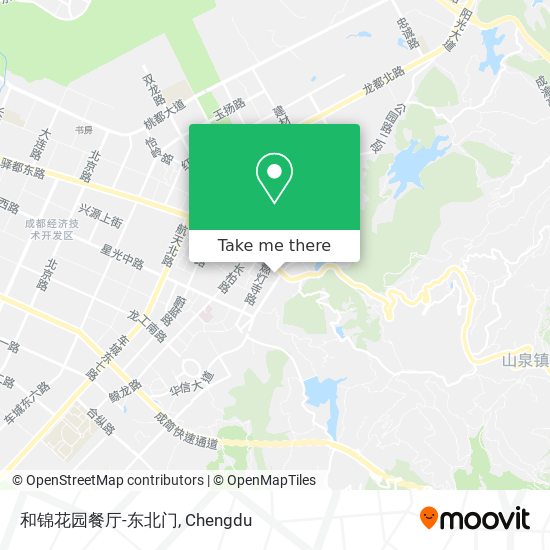 和锦花园餐厅-东北门 map