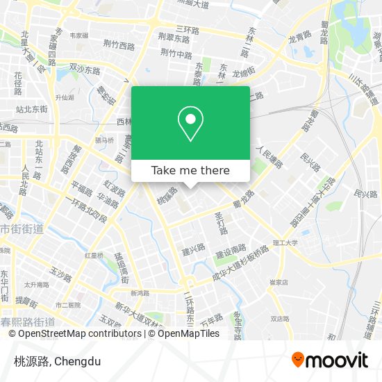 桃源路 map