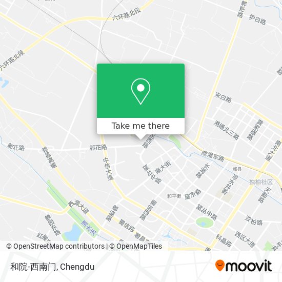 和院-西南门 map
