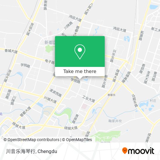 川音乐海琴行 map