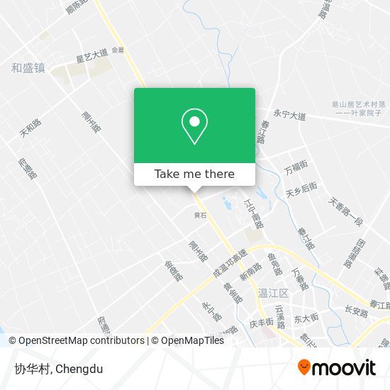 协华村 map