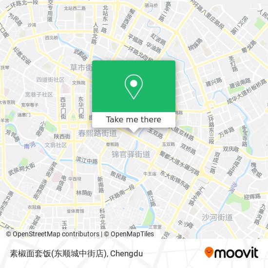 素椒面套饭(东顺城中街店) map