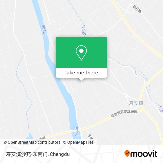 寿安浣沙苑-东南门 map