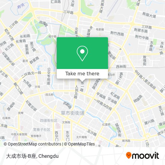 大成市场-B座 map