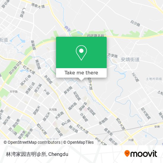 林湾家园吉明诊所 map