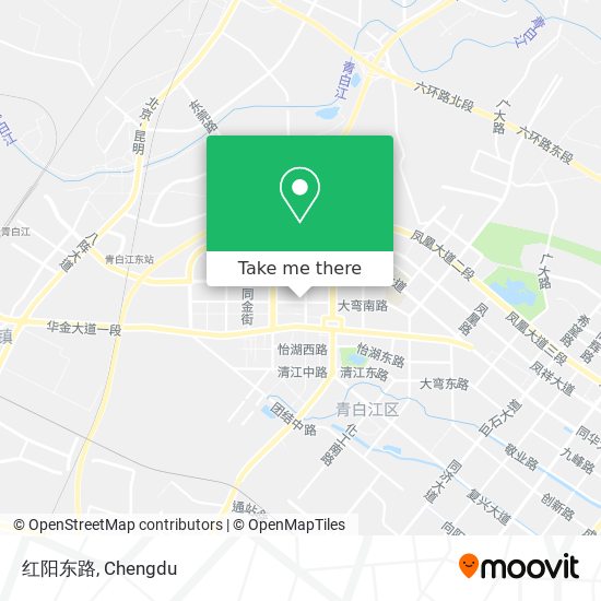红阳东路 map