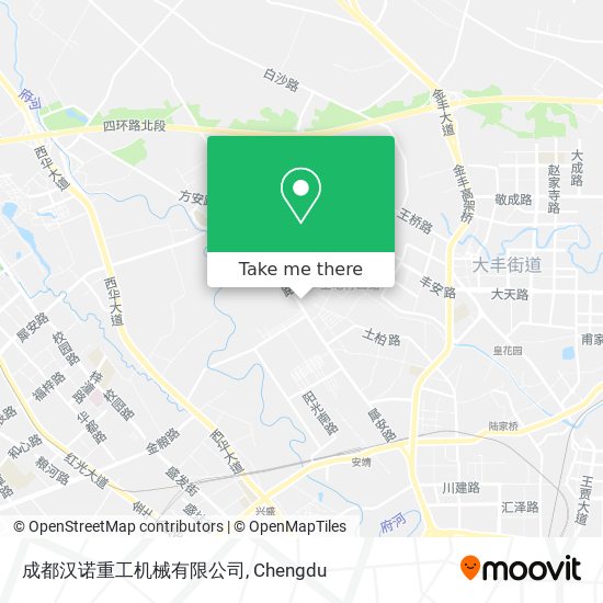 成都汉诺重工机械有限公司 map