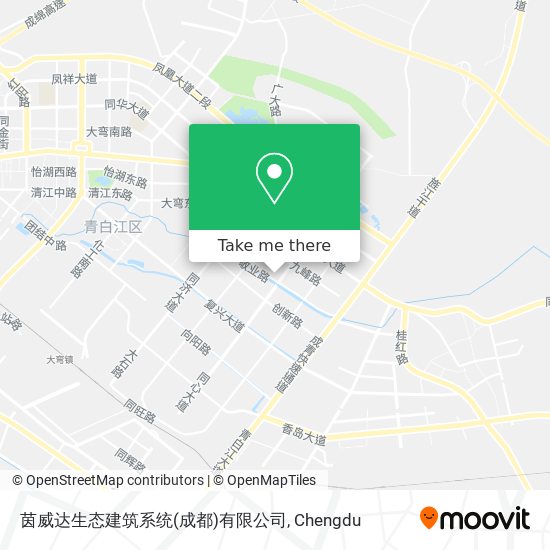 茵威达生态建筑系统(成都)有限公司 map