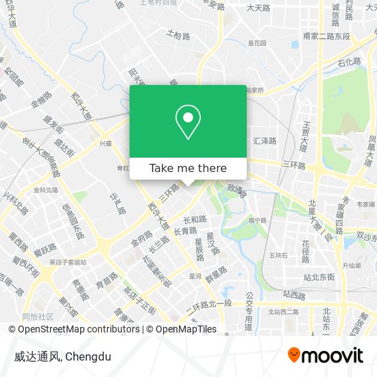 威达通风 map