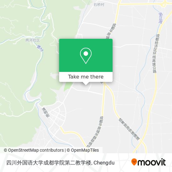 四川外国语大学成都学院第二教学楼 map