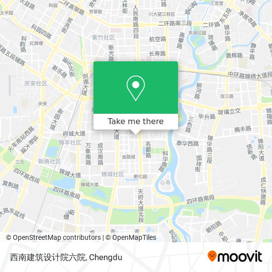 西南建筑设计院六院 map