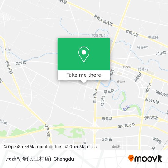 欣茂副食(大江村店) map