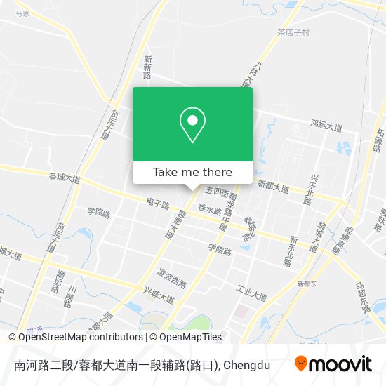 南河路二段/蓉都大道南一段辅路(路口) map
