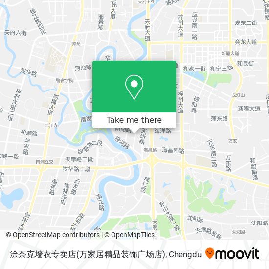 涂奈克墙衣专卖店(万家居精品装饰广场店) map