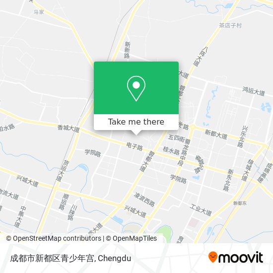 成都市新都区青少年宫 map