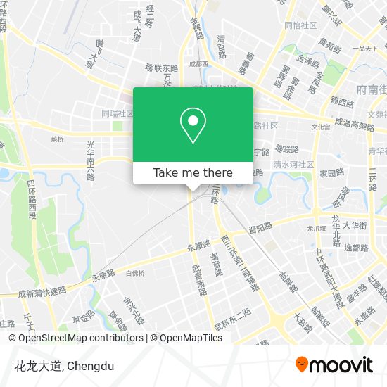 花龙大道 map