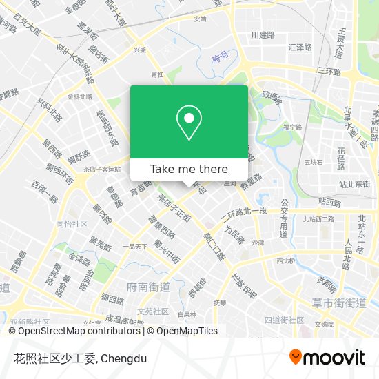 花照社区少工委 map