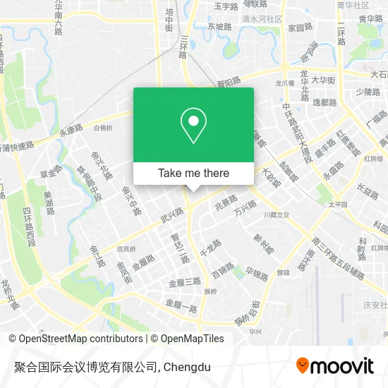 聚合国际会议博览有限公司 map